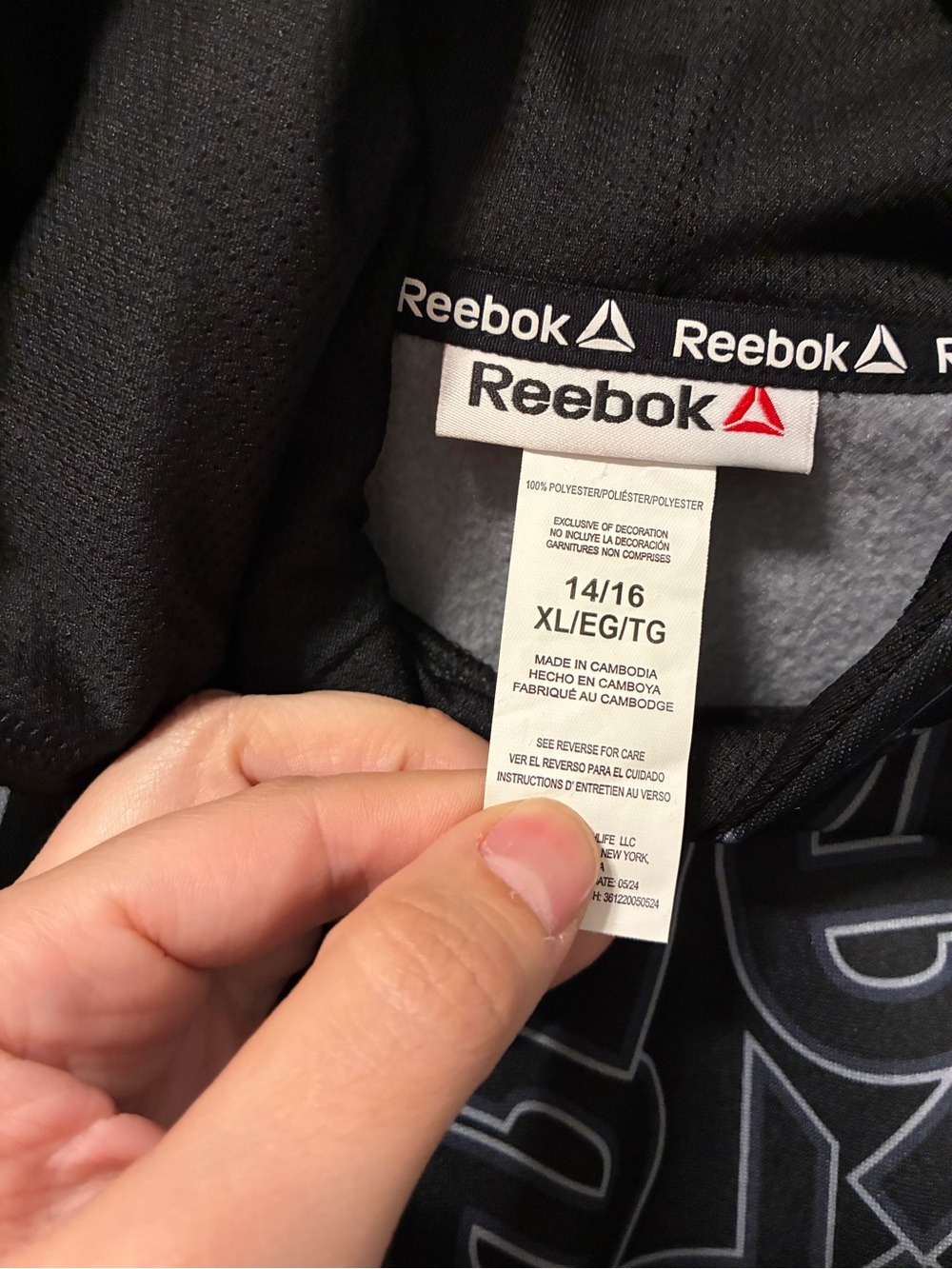 Reebok Boys Hoodie - Picture 3 of 3